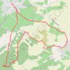 Trace GPS Randonnée entre Arzens et Alairac, itinéraire, parcours