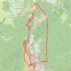 Trace GPS Moucherotte par le Vallon des Forges (Vercors), itinéraire, parcours