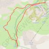 Trace GPS RANDO Saint LARY LAC BADET, itinéraire, parcours
