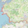 Trace GPS GR34 de Runigou à Lannion, itinéraire, parcours