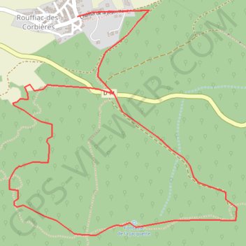 Trace GPS En Corbières - La Fontaine de la Jacquette - Rouffiac-des-Corbières, itinéraire, parcours