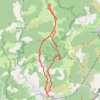 Trace GPS De Sospel au Mangiabo, itinéraire, parcours