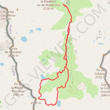 Trace GPS Etang de Médécourbe, itinéraire, parcours