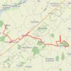 Trace GPS Péronne, Thiepval-Longueval, itinéraire, parcours