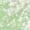 Trace GPS Autour de Montaigne - Carsac de Gurson, itinéraire, parcours