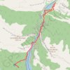 Trace GPS Rando Mont-Rebei, itinéraire, parcours