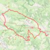 Trace GPS Le circuit aux villages pittoresques - Sévérac-le-Château, itinéraire, parcours