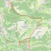 Trace GPS Grande Traversée du Jura (GTJ) - Pont-de-Roide - Saint-Hippolyte, itinéraire, parcours