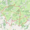 Trace GPS Chemin de l'âme de l'âne au Rio Negro - La Geneytouse, itinéraire, parcours