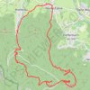 Trace GPS Neuve-Église, itinéraire, parcours