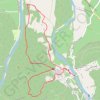 Trace GPS Autour de La Roque-sur-Cèze, itinéraire, parcours
