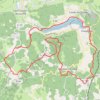 Trace GPS Circuit-09-Rouge-25km-431m, itinéraire, parcours