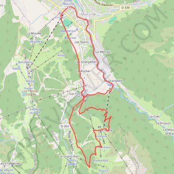 Trace GPS SPARTAN WINTER 2022_10km_V2, itinéraire, parcours