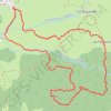 Trace GPS Raquettes à Béranger par le torrent de Cacabeurre, itinéraire, parcours