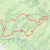 Trace GPS Sur les traces de la transhumance - Saint-Côme-d'Olt, itinéraire, parcours