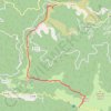 Trace GPS Cap du Carmil en traversée du col des Marrous au col de Port, itinéraire, parcours