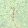 Trace GPS De Saint Front au Sagnes et Goudoulet, itinéraire, parcours