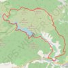Trace GPS Tour du barrage de la verne, itinéraire, parcours