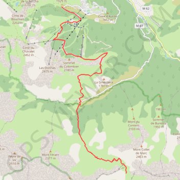 Trace GPS Raid-4J 3°Jour - Sallevieille, itinéraire, parcours