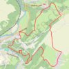 Trace GPS Ozo - Province du Luxembourg - Belgique, itinéraire, parcours