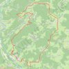 Trace GPS Désaignes - Rechebloine - Nozière - Désaignes, itinéraire, parcours