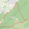 Trace GPS Le Crâne du Colombier - Combe de Brayette, itinéraire, parcours