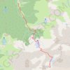 Trace GPS Col de Comberousse, itinéraire, parcours