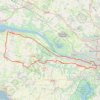 Trace GPS Rouans - Saint Père en Retz - Paimboeuf - Canal Martinière - Port Lavigne, itinéraire, parcours