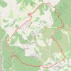 Trace GPS Joucas-Murs-Joucas, itinéraire, parcours