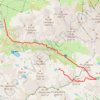 Trace GPS Col de Barèges, itinéraire, parcours