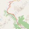 Trace GPS Rando vers le Simplon, itinéraire, parcours