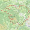 Trace GPS Mont de Gez Variante, itinéraire, parcours