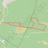 Trace GPS Marche nordique en plaine de Chanfroy, itinéraire, parcours
