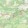 Trace GPS Sur les Monts du Lomont - De Montécheroux à Montavon par Montjoie et Réclère, itinéraire, parcours
