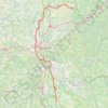 Trace GPS La Méchaussie - Rocamadour, itinéraire, parcours