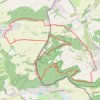 Trace GPS Au départ de Berviller en Moselle, itinéraire, parcours