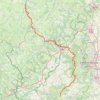 Trace GPS GR41 De Château-sur-Cher à Le Mont-Dore (Puy-de-Dôme), itinéraire, parcours