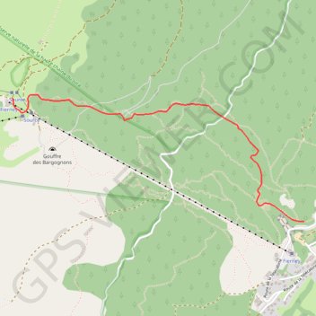 Trace GPS La Cuille, itinéraire, parcours
