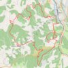 Trace GPS Rando au départ de Trespoux-Rassiels, itinéraire, parcours
