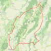 Trace GPS Circuit entre Castera et Villepinte, itinéraire, parcours
