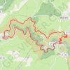Trace GPS Circuit Navacelles, Moulin du Foux, Vissec, itinéraire, parcours