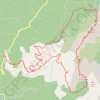 Trace GPS La Crête des Terrasses - Zonza, itinéraire, parcours