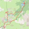 Trace GPS Lac et Pic d'Ayous, Pic des Moines, itinéraire, parcours