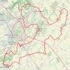 Trace GPS A Travers Le Brabant 2022 - 110km, itinéraire, parcours