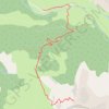 Trace GPS Tête de l'Eyssilloun, itinéraire, parcours