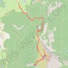 Trace GPS Vercors - Le Moucherotte depuis Saint Nizier, itinéraire, parcours