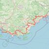 Trace GPS Balcon de la Méditerranée, itinéraire, parcours
