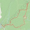 Trace GPS 🚶 Trace de Bébour a trou de fer, itinéraire, parcours