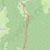 Trace GPS Croix du Nivolet par le parking du Sire (par La Feclaz), itinéraire, parcours