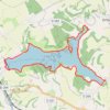Trace GPS Tour du Lac de la Lièz - Langres, itinéraire, parcours